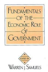 Cover Art for 9780313267789, Fundamentals of the Economic Role of Government by Elvira TarrJoseph Wilson