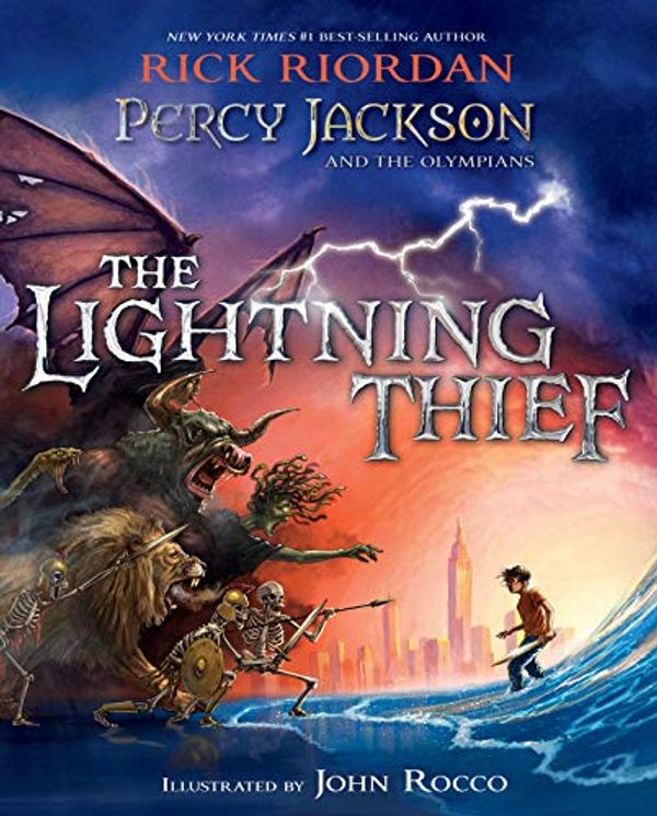 Cover Art for B075ZXX435, Percy Jackson and the Olympians: The Lightning Thief Illustrated Edition by Rick Riordan