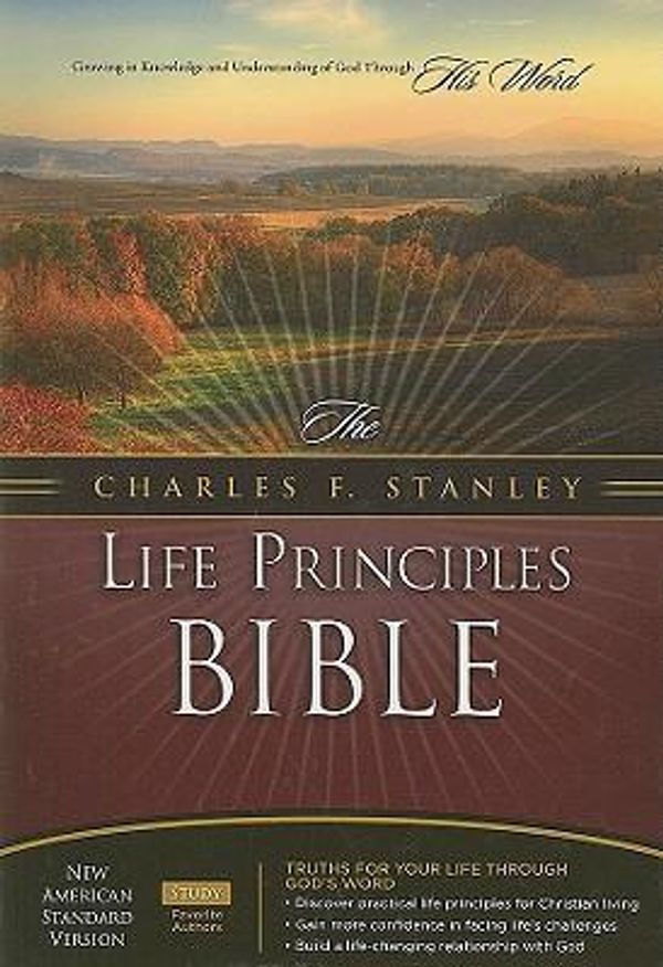 Cover Art for 9780718025007, Charles F. Stanley Life Principles Bible-NASB by Dr Charles F Stanley