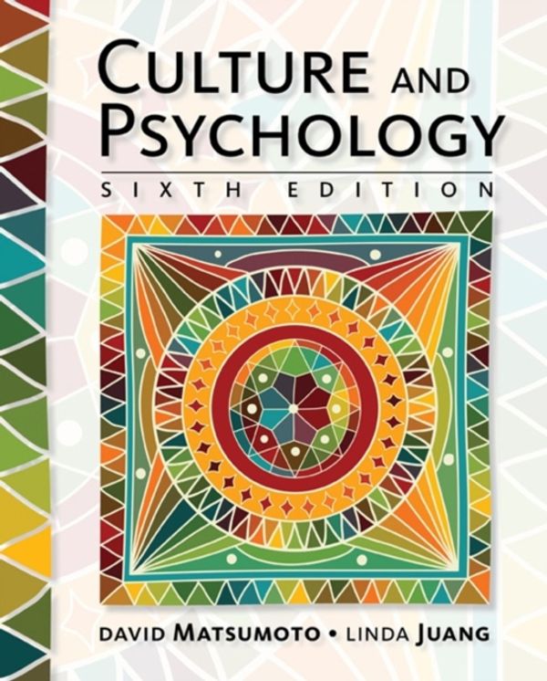 Cover Art for 9781305648951, Culture and Psychology by David Matsumoto, Linda Juang