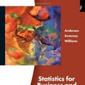 Cover Art for 9780538875943, Statistics for Business and Economics by ANDERSON