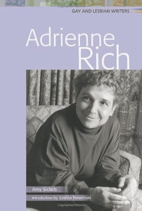 Cover Art for 9780791082232, Adrienne Rich by Amy Sickels