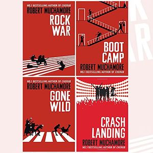 Cover Art for 9123622318, Rock War Series Robert Muchamore Collection 4 Books Set (Rock War, Boot Camp, Gone Wild, Crash Landing) by Robert Muchamore