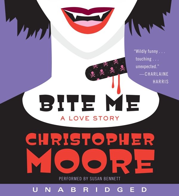 Cover Art for 9780061953668, Bite Me by Christopher Moore, Susan Bennett