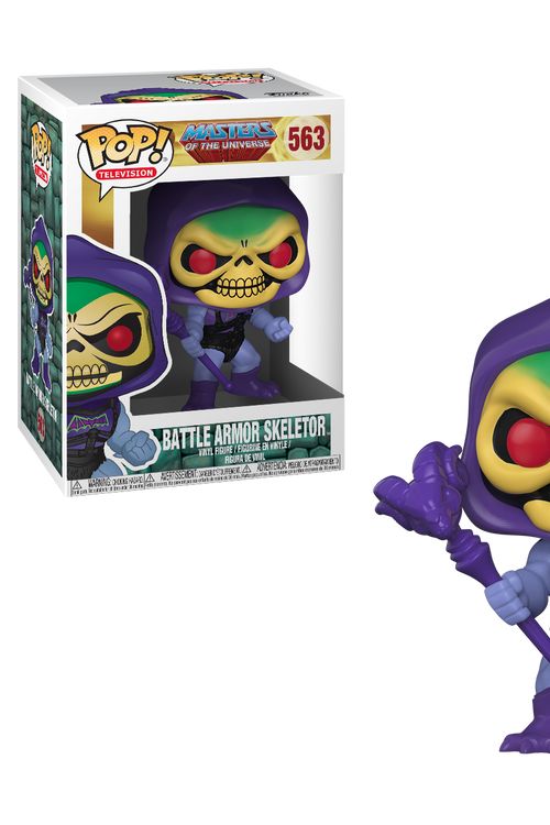 Cover Art for 0889698218061, Pop Masters of the Universe Skeletor with Battle Armor Vinyl Figure by FUNKO