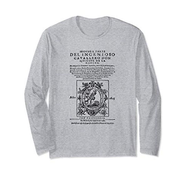 Cover Art for B082WXTMV6, Don Quixote T-Shirt: Miguel de Cervantes - Fine Art Gifts Long Sleeve T-Shirt by 