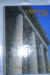 Cover Art for 9780314258717, Criminal Law by Joel Samaha