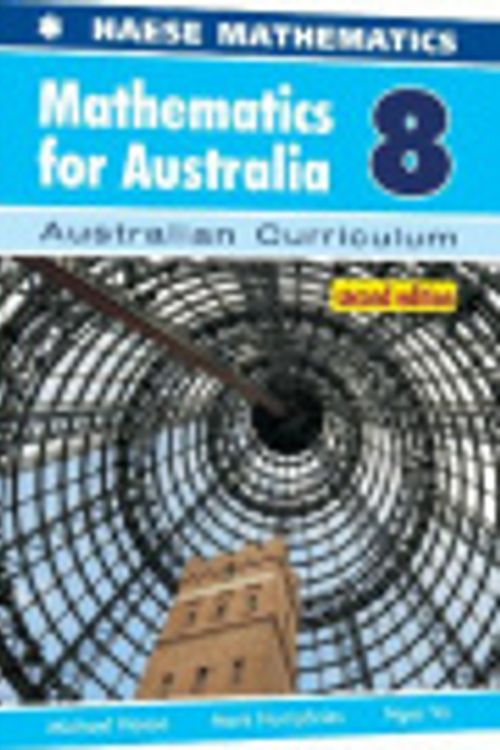 Cover Art for 9781922416209, Mathematics for Australia 8 by Michael Haese, Mark Humphries, Ngoc Vo