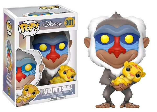 Cover Art for 0889698200950, The Lion King: Rafiki (With Simba) Pop! Vinyl Figure by 