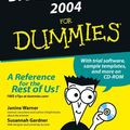 Cover Art for 0785555874497, Dreamweaver MX 2004 For Dummies by Janine Warner; Susannah Gardner