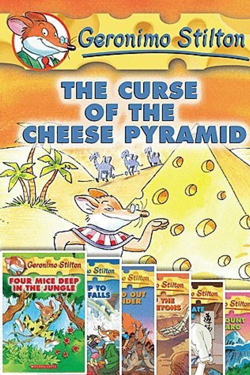 Cover Art for 0005457034257, Geronimo Stilton Set of 8 Books! Includes Mystery in Venice, Mighty Mount Kilimanjaro, Karate Mouse, Valley of Giant Skeletons, Down & Out Down Under, Field Trip to Niagara Falls, Four Mice Deep in the Jungle & the Curse of the Cheese Pyramid by gordon korman