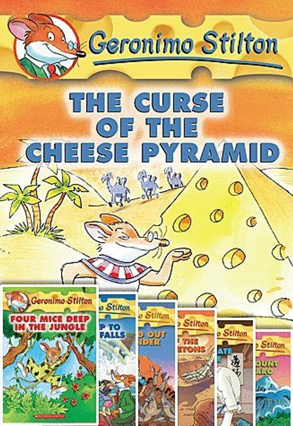 Cover Art for 0005457034257, Geronimo Stilton Set of 8 Books! Includes Mystery in Venice, Mighty Mount Kilimanjaro, Karate Mouse, Valley of Giant Skeletons, Down & Out Down Under, Field Trip to Niagara Falls, Four Mice Deep in the Jungle & the Curse of the Cheese Pyramid by gordon korman