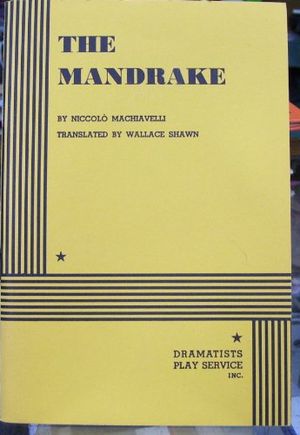 Cover Art for 9780822207283, The Mandrake. by Niccolo Machiavelli
