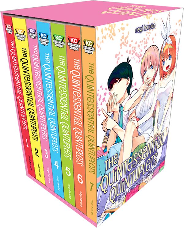 Cover Art for 9781646512539, The Quintessential Quintuplets Season 1 Manga Box Set (The Quintessential Quintuplets Manga Box Set) by Negi Haruba