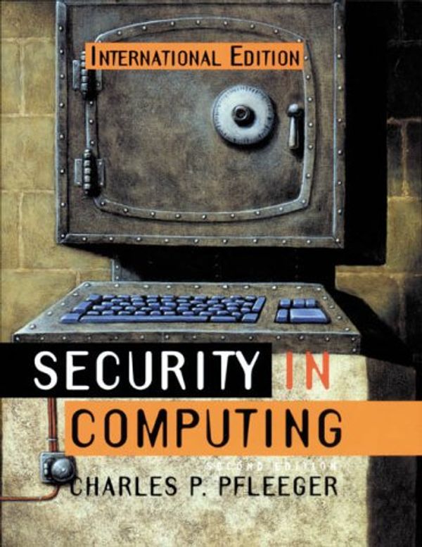 Cover Art for 9780131857940, Security in Computing by Charles P. Pfleeger