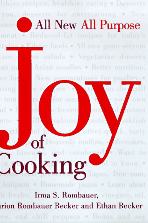 Cover Art for 9780684818702, The New Joy of Cooking by Irma Starkhoff Rombauer, Marion Rombauer Becker, Ethan Becker