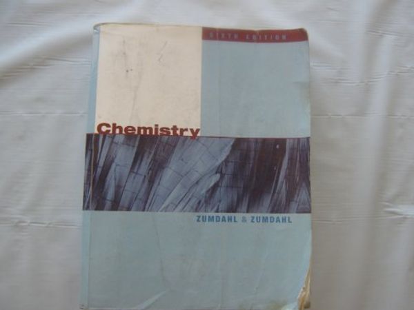 Cover Art for 9780618527304, Chemistry, 6th Custom by Steven S. Zumdahl