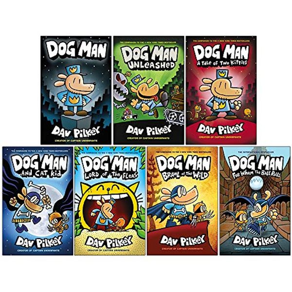 Cover Art for 9789123877294, Dog Man Series 7 Books Collection Set By Dav Pilkey (Dog Man, Unleashed, A Tale of Two Kitties, Dog Man and Cat Kid, Lord of the Fleas, Brawl of the Wild [Hardcover], For Whom the Ball Rolls [Hardcove by Dav Pilkey