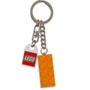 Cover Art for 0673419096867, Orange Brick Key Chain Set 852097 by Lego