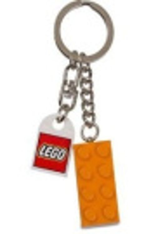 Cover Art for 0673419096867, Orange Brick Key Chain Set 852097 by Lego