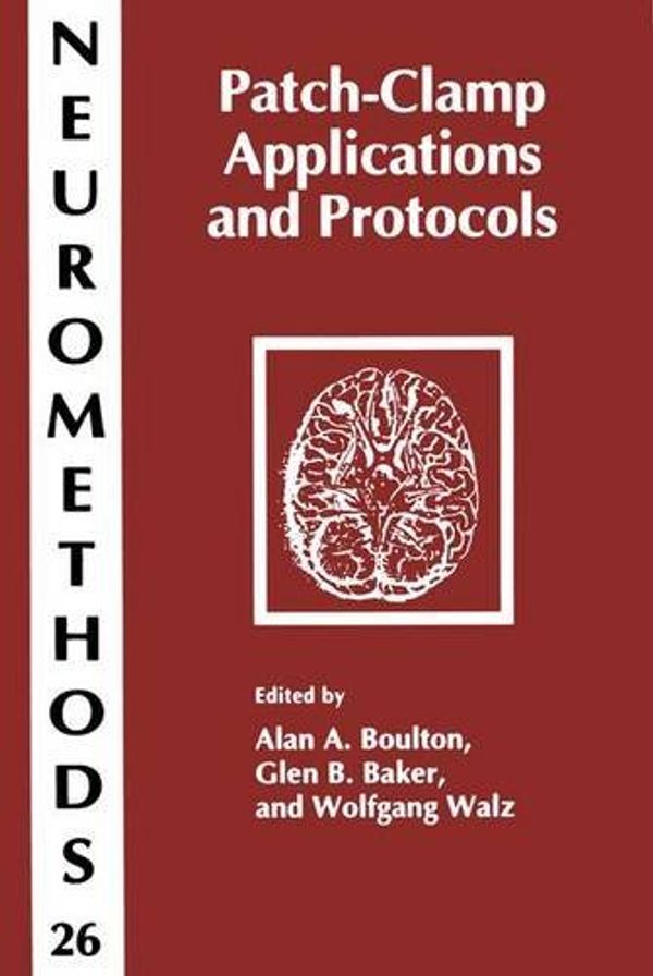 Cover Art for 9780896033115, Patch-Clamp Applications and Protocols by A. Boulton