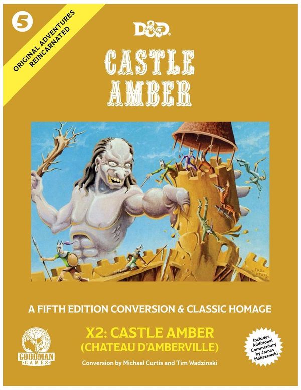 Cover Art for 9781950783571, Original Adventures Reincarnated #5 - Castle Amber by Goodman Games (creator)