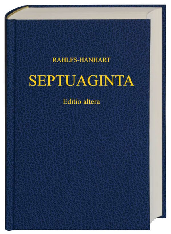 Cover Art for 9781598561807, Septuaginta by Alfred Rahlfs