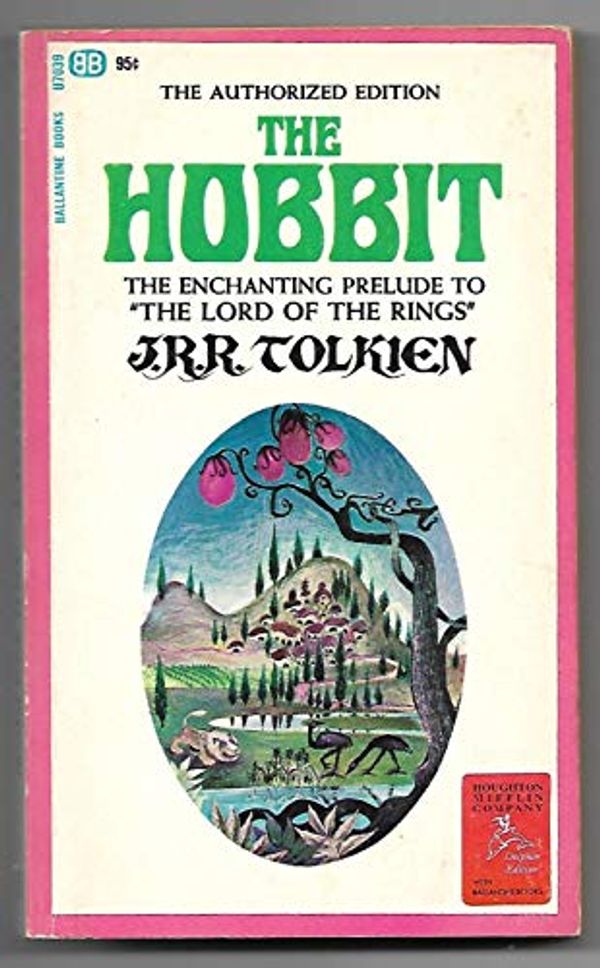 Cover Art for B0095ZRNKG, J.R.R. Tolkien, The Hobbit First Printing August 1965 with Lion (rare--Tolkien forced publisher to remove lion) by Tolkien, J.R.R.