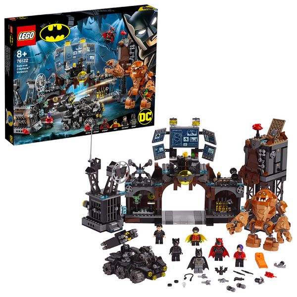 Cover Art for 5702016369045, Batcave Clayface Invasion Set 76122 by LEGO