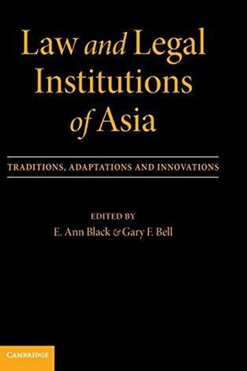 Cover Art for 9780521116497, Law and Legal Institutions of Asia by E. Ann Black