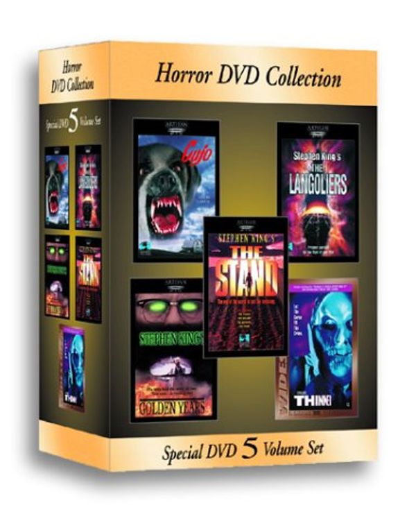Cover Art for 4056572605934, Stephen King Horror DVD Collection (Cujo/Golden Years/The Langoliers/The Stand/Thinner) by 