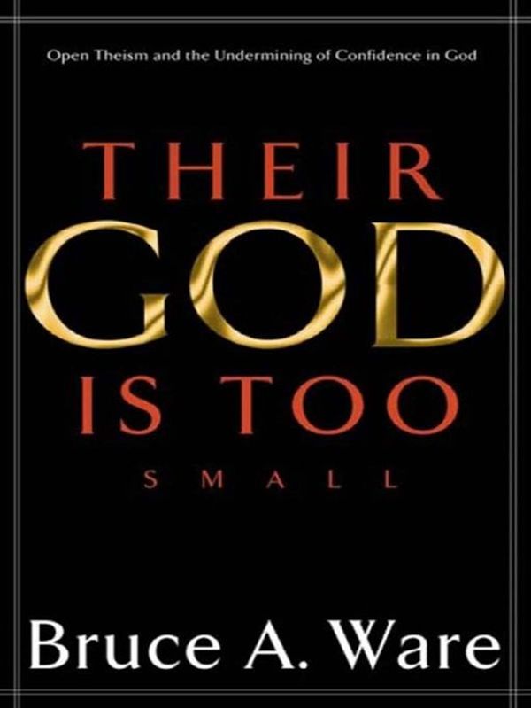 Cover Art for 9781433516696, Their God Is Too Small: Open Theism and the Undermining of Confidence in God by Bruce A Ware