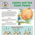Cover Art for 9780867342369, James and the Giant Peach by Frank Schaffer Publications