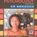 Cover Art for 9781319050610, Psychology In Modules 12e by D. Myers