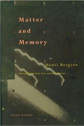 Cover Art for 9780942299052, Matter and Memory by Henri Bergson