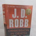 Cover Art for B0BGYV922Z, Rare SIGNED J. D. Robb OBSESSION IN DEATH 2015 G. P. Putnam's Sons First Edition [Hardcover] J. D. Robb by J. D. Robb