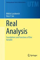 Cover Art for 9781493927654, Real Analysis: Foundations and Functions of One Variable (Undergraduate Texts in Mathematics) by Laczkovich; Ss