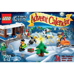 Cover Art for 5702014730403, City Advent Calendar Set 7553 by LEGO Town