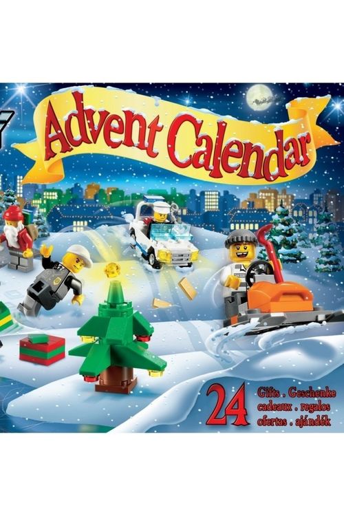 Cover Art for 5702014730403, City Advent Calendar Set 7553 by LEGO Town