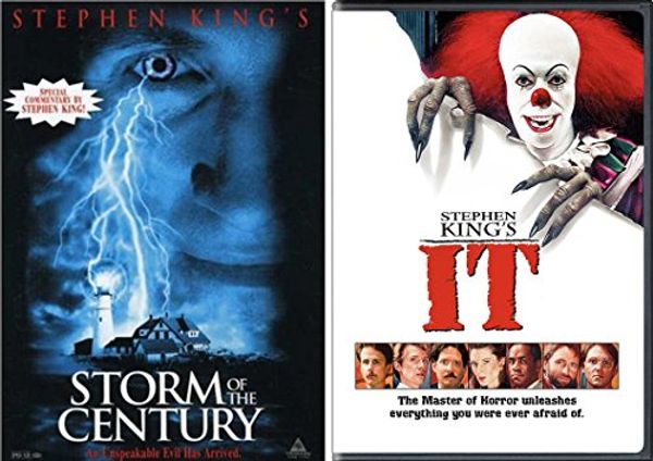 Cover Art for 0600178210098, Stephen King Horror - It (1990) & Storm of the Century 2-DVD Bundle by Unknown