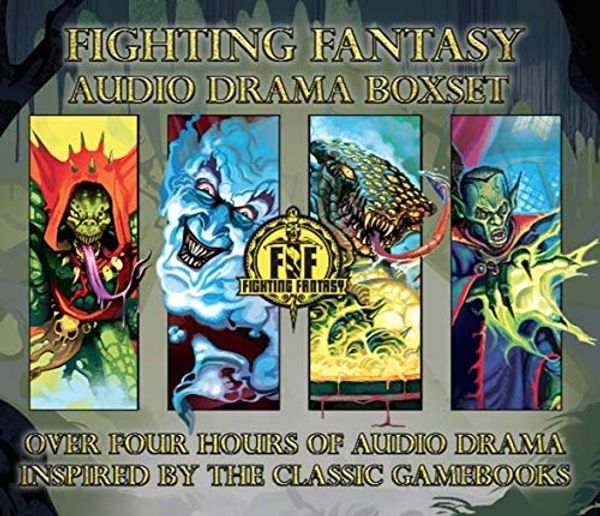 Cover Art for B07NYQHH8N, The Fighting Fantasy Audio Drama Box Set by Steve Jackson, Ian Livingstone, David N. Smith