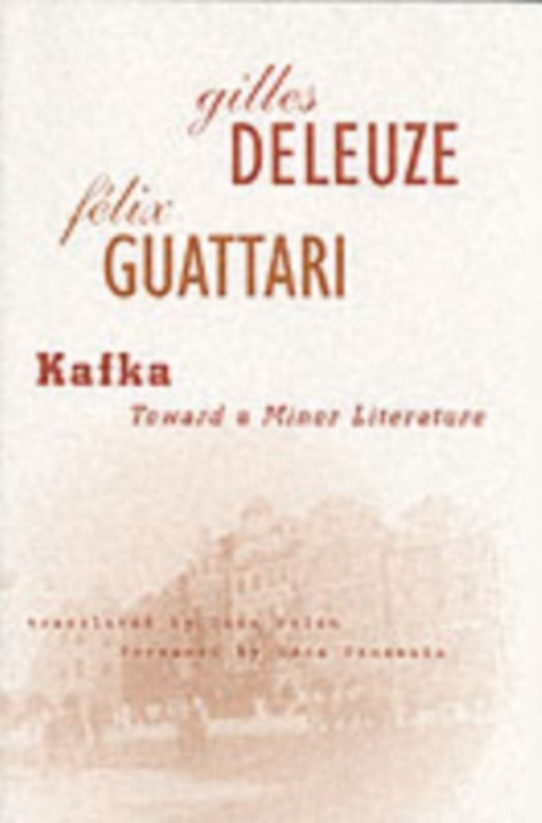 Cover Art for 9780816615155, Kafka by Gilles Deleuze