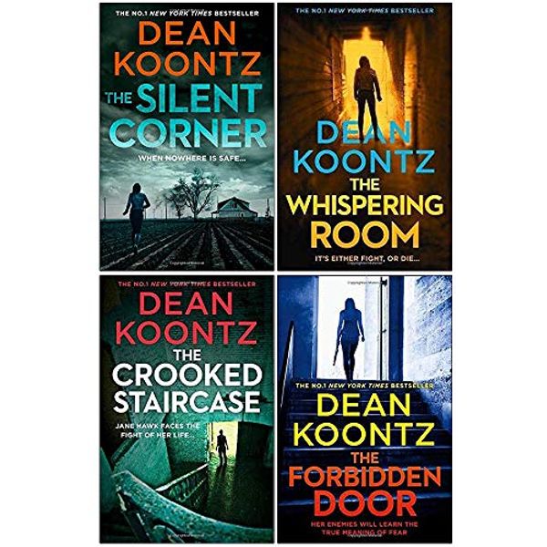 Cover Art for 9789123863419, Jane Hawk Thriller Series 4 Books Collection Set ( The Silent Corner, The Whispering Room, The Crooked Staircase, [Hardback]The Forbidden Door) by Dean Koontz
