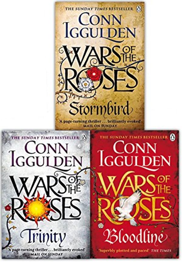 Cover Art for 9789526528113, Wars of the Roses Series Collection Conn Iggulden 3 Books Set (Stormbird, Trinity, Bloodline) by Conn Iggulden