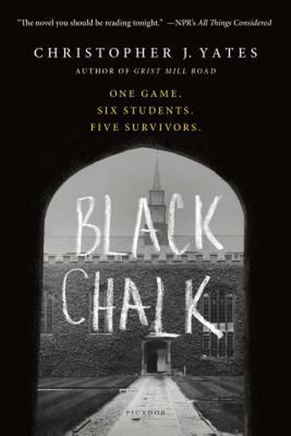 Cover Art for 9781250075550, Black Chalk by Christopher J. Yates