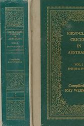 Cover Art for 9780646322728, First Class Cricket in Australia Vol. 2 1945-46 to 1976-77 by Ray Webster