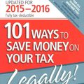 Cover Art for 9780730320760, 101 Ways to Save Money on Your Tax - Legally (2015-2016) by Adrian Raftery