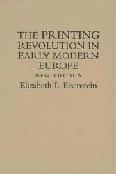 Cover Art for 9780521845434, The Printing Revolution in Early Modern Europe by Elizabeth L. Eisenstein
