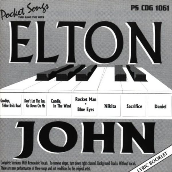 Cover Art for 0077712010610, Elton John:hits by Karaoke