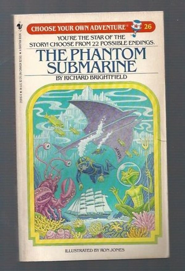 Cover Art for 9780553259162, The Phantom Submarine by Richard Brightfield